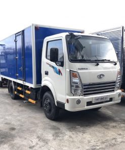 DailySG.vn Xe tải Daehan Teraco Tera 230 2,4 tấn vào thành phố động cơ Hyundai thùng kín