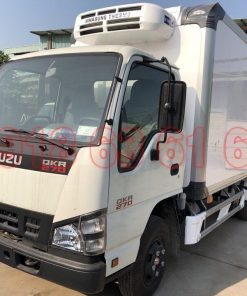 Xe tải Isuzu QKR thùng đông lạnh 1T9 Quyền Auto -18 độ C