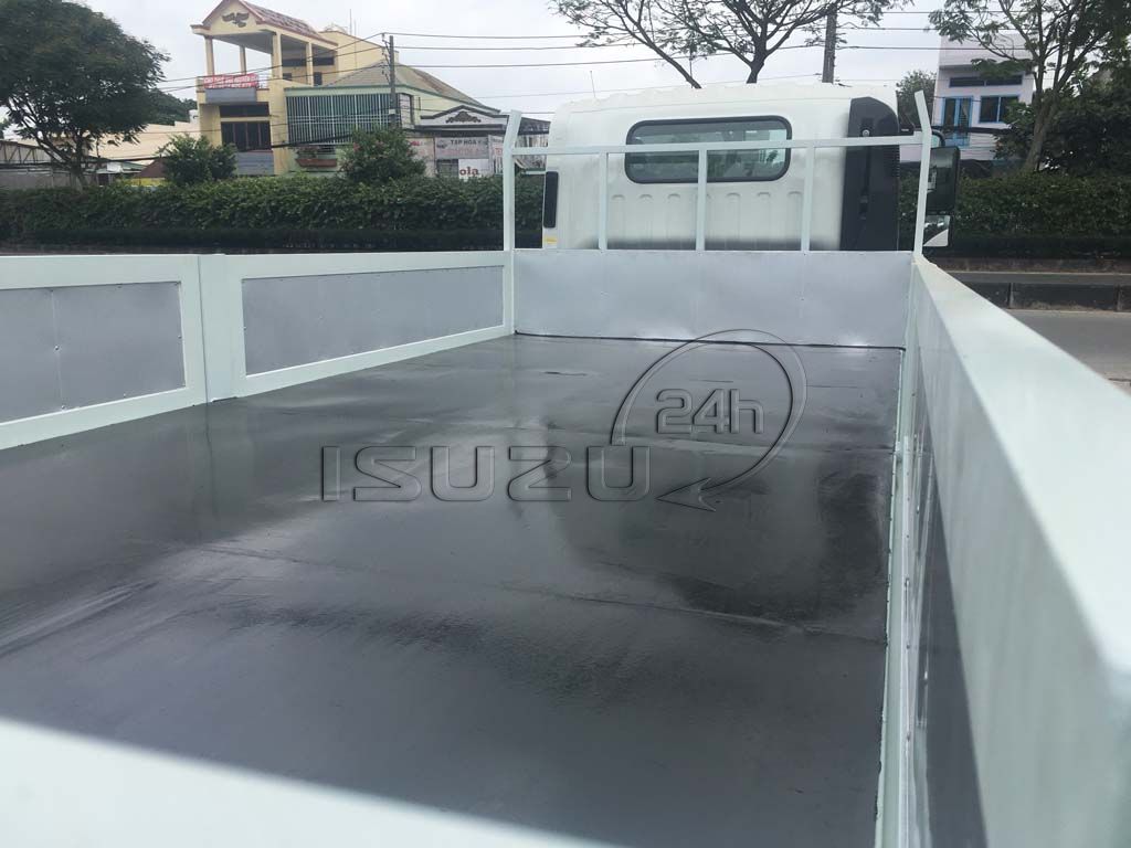 Xe tải Isuzu NPR 400 3T5 thùng lửng 5 bửng mở