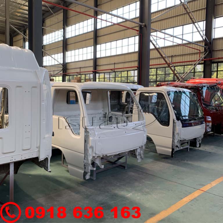 Sọ cabin xe tải Isuzu QKR 1T4 1T9 2T4 91PS