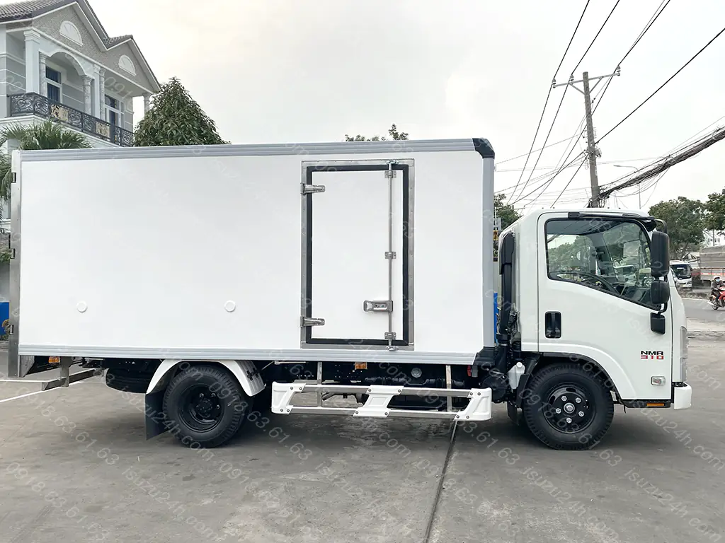 Cửa hông composite, khung bao inox