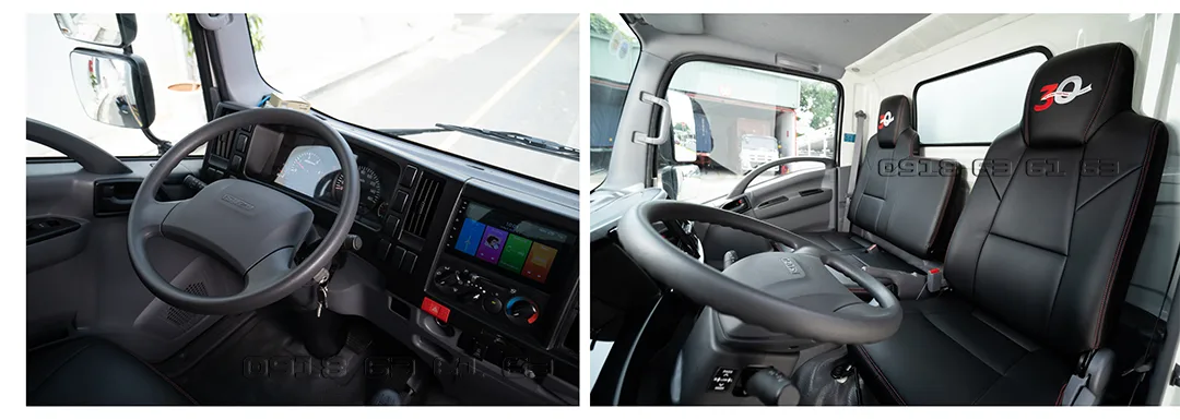 Nội thất Isuzu QKR bản kỷ niệm 30 năm